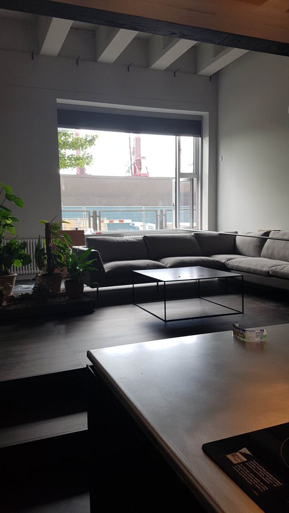 KuroLok powder coated fully cassetted blackout blinds with zip edge fabric retention system