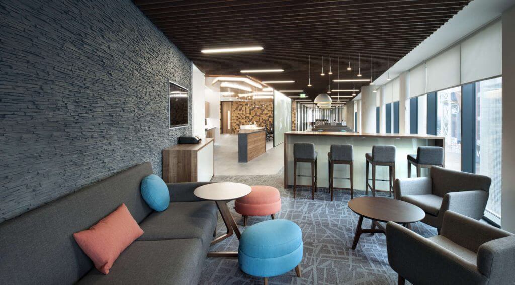 One Central Square breakout area