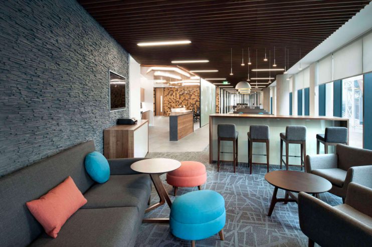 One Central Square breakout area