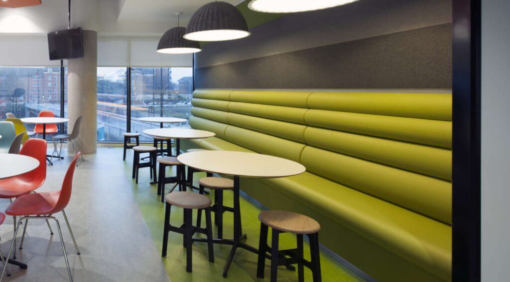 One Central Square seating area