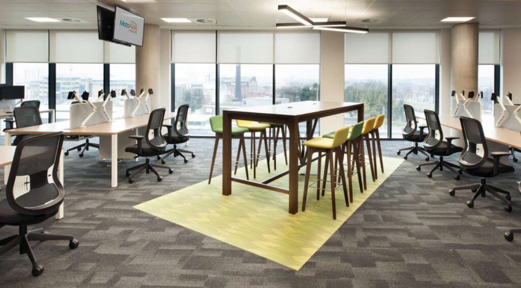 One Central Square standing desk