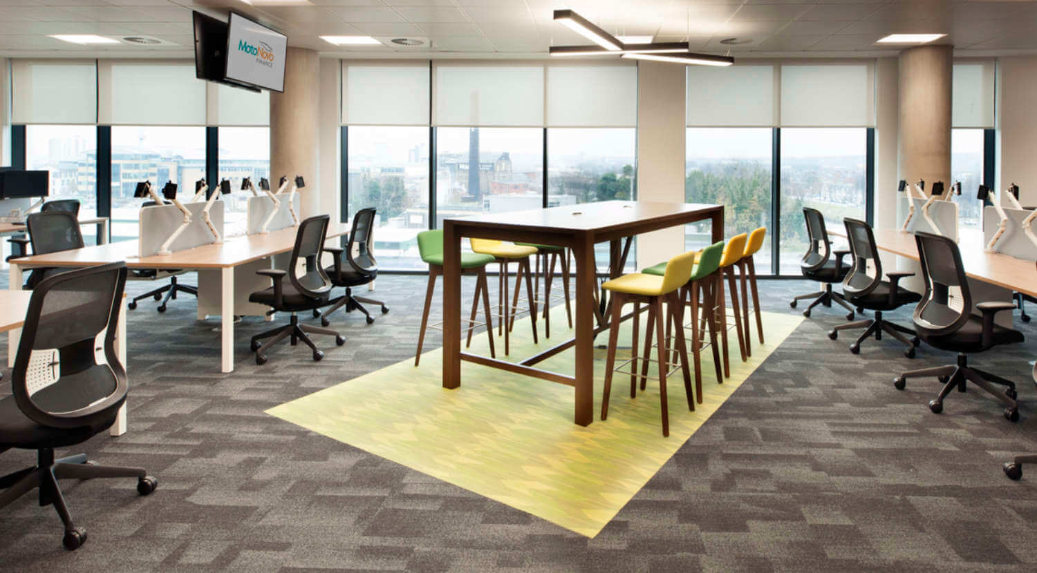 One Central Square standing desk