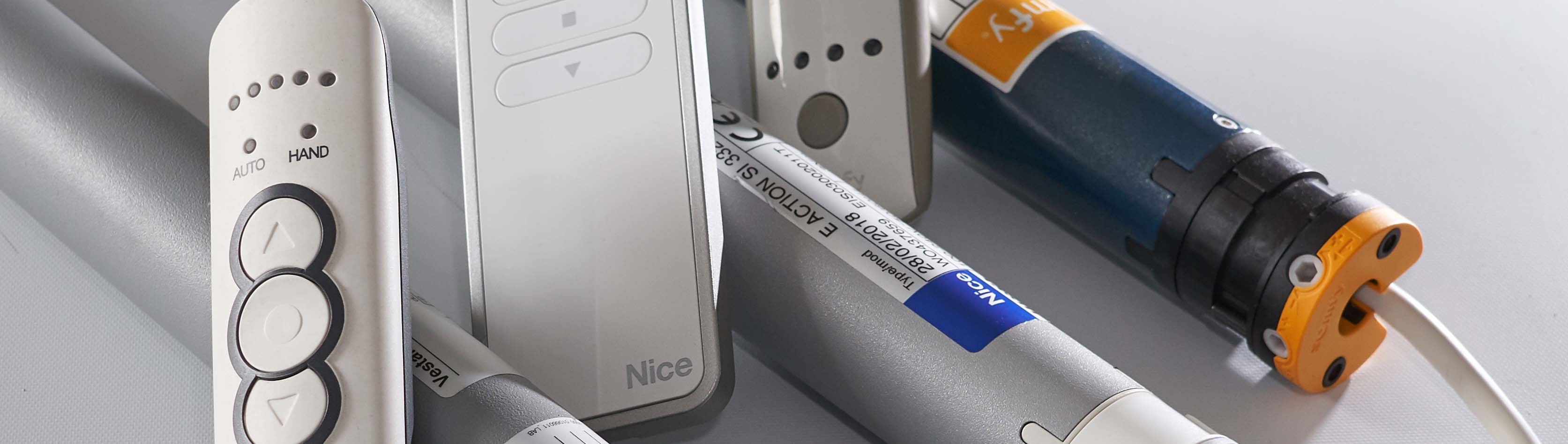 remote controls for blinds and tubular motors for blinds