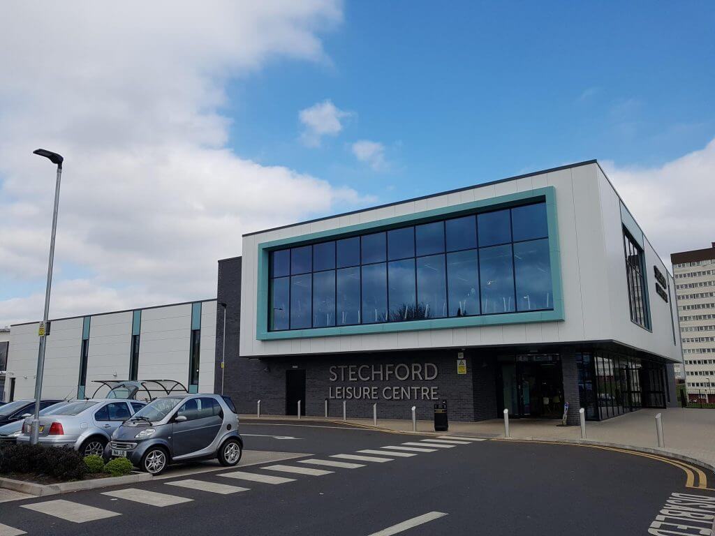Stechford Leisure Centre exterior view
