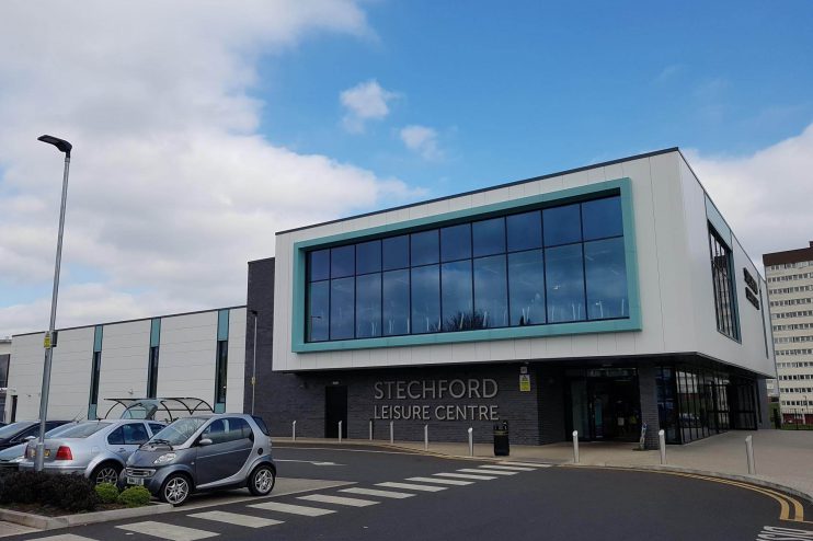 Stechford Leisure Centre exterior view
