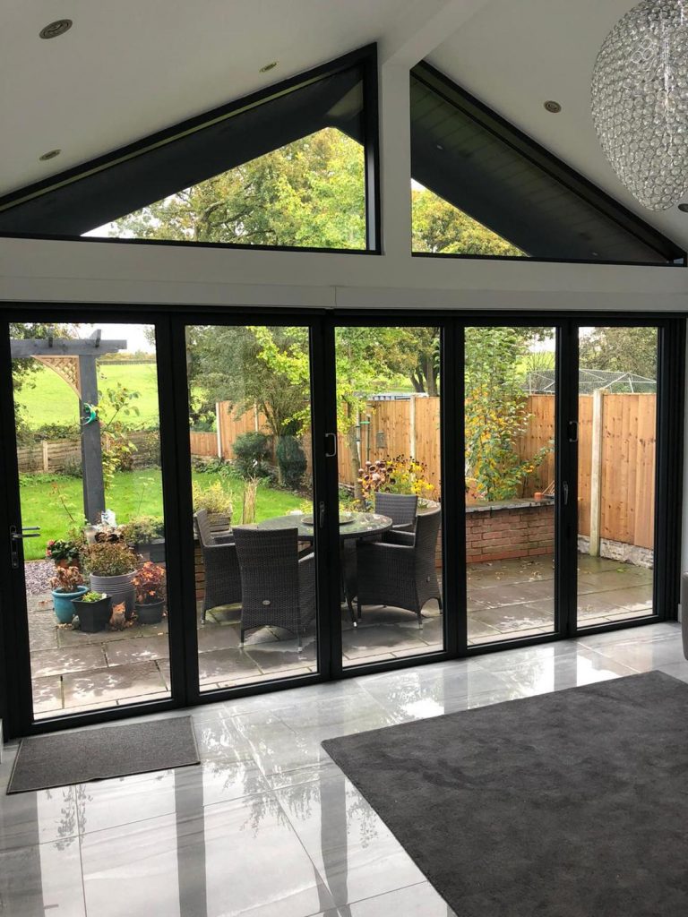 bifold doors blind cassette