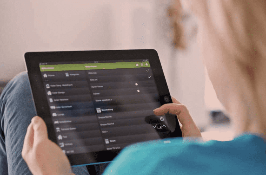 loxone control on tablet