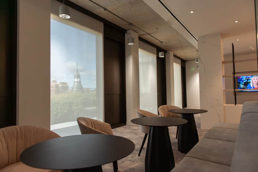 ILEX Capital Kensington Office sitting area