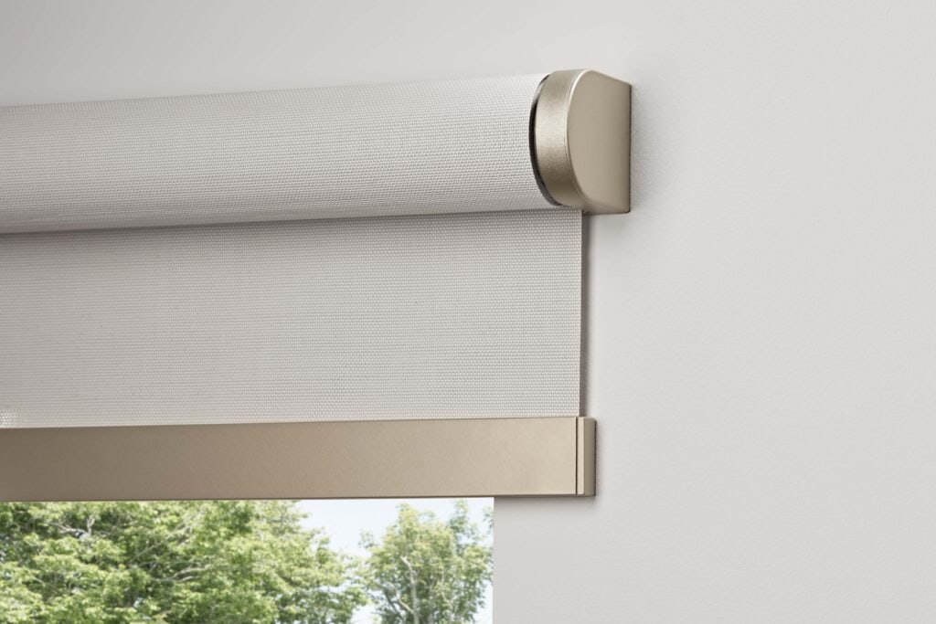 high end battery powered roller blind.